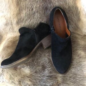 Lucky Brand Suede Booties